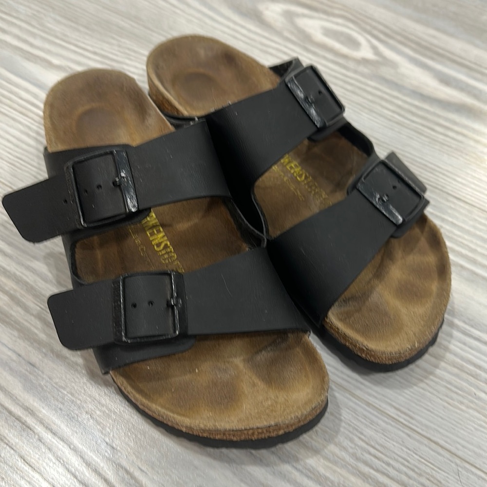 Black Birkenstocks size 9